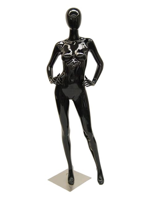 female mannequin black